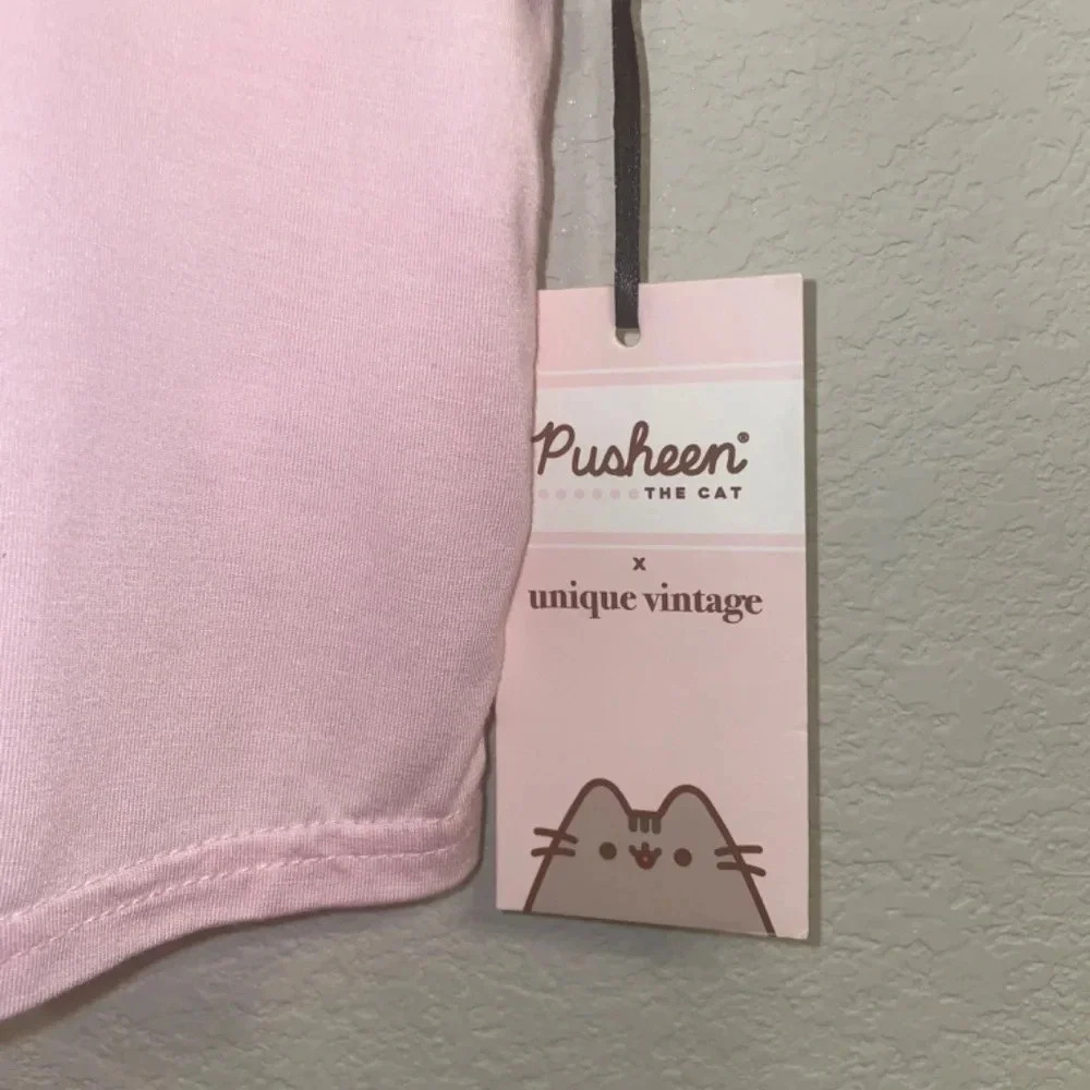 Pusheen X Unique Vintage Spooky Cutie Crop Top - Picture 4 of 5